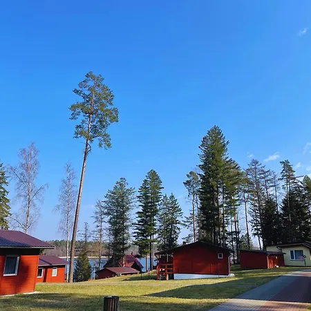 度假居 Lesny Zakatek - Nad Samym Jeziorem Gołdap